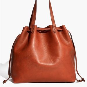 Madewell large drawstring transport tote
